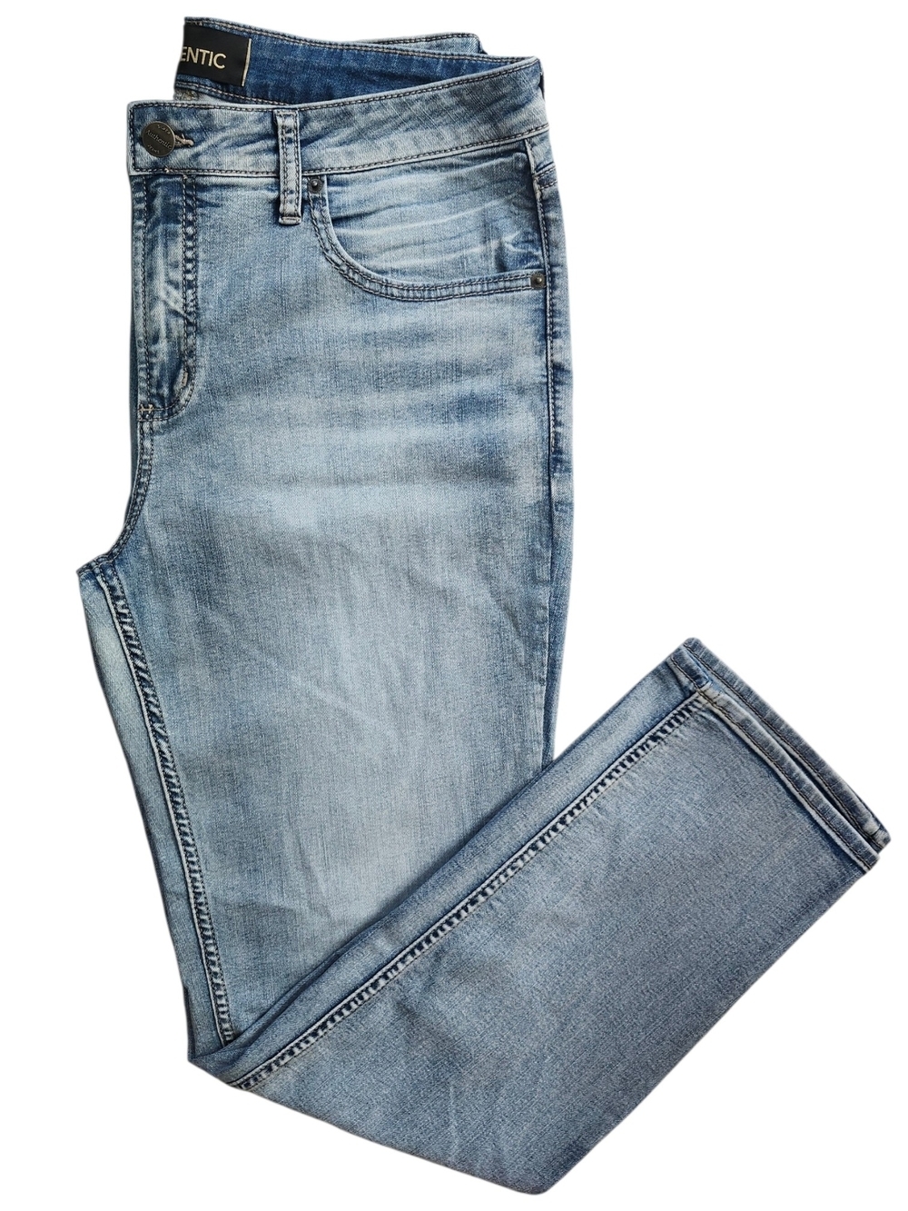 Silver Jeans Authentic Curvy High Slim Straight Jeans